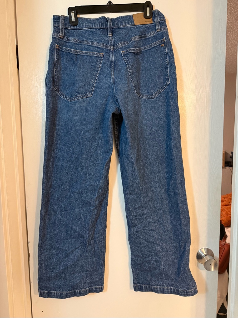 Madewell prefect vintage Women's Wide-Leg Blue Jeans - Picture 3 of 5